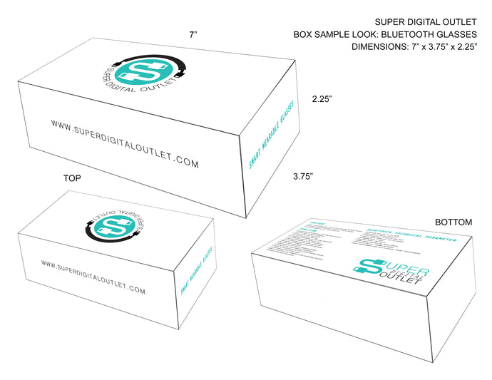 PACKAGE DESIGN:// SDO - Bluetooth Glasses Package