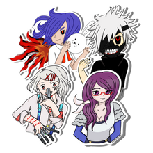 Load image into Gallery viewer, Sticker:// Tokyo Ghoul Set A
