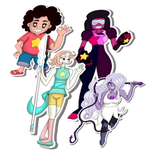 Load image into Gallery viewer, Sticker:// Crystal Gems