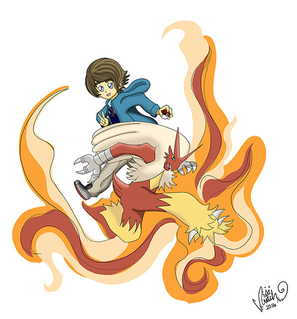 Digital:// Adam & Blaziken