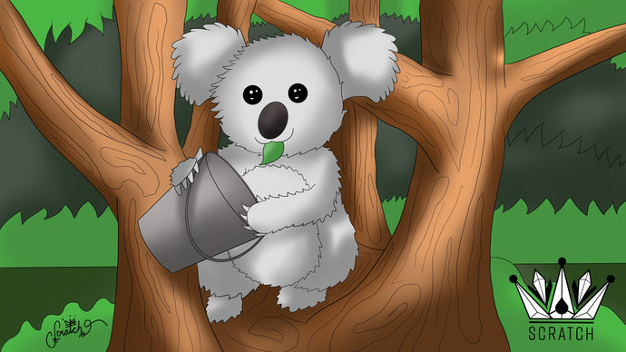 #ArtSmash - Koala, Home, Bucket