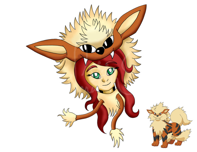 Digital:// Arcanine Hoody Girl