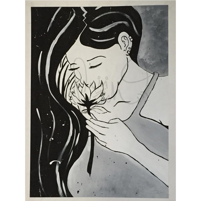 PAINTING:// Flower Girl