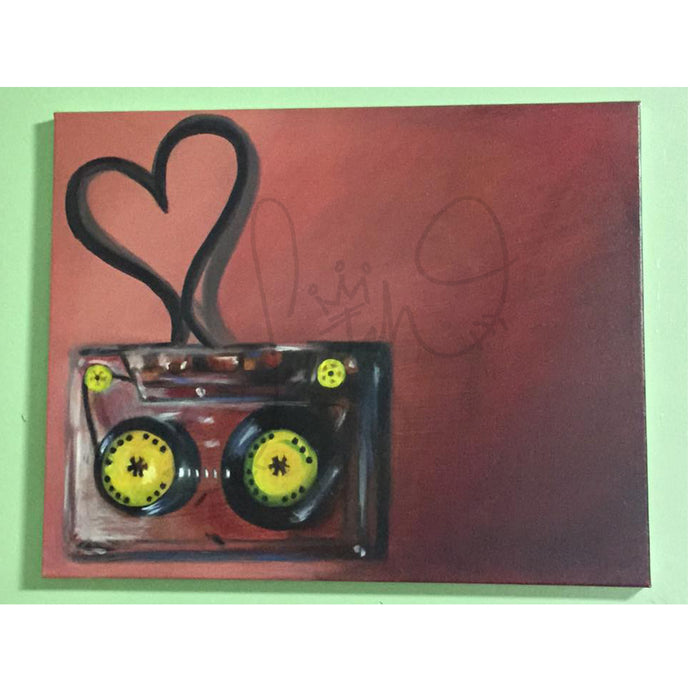 PAINTING:// Music Tape Love