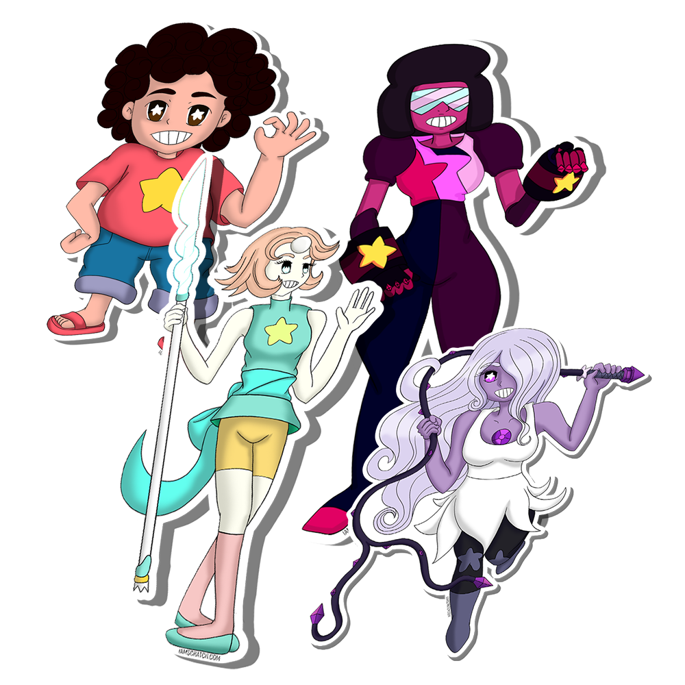 Sticker:// Crystal Gems