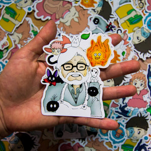 Sticker:// Min'na & Miya-san
